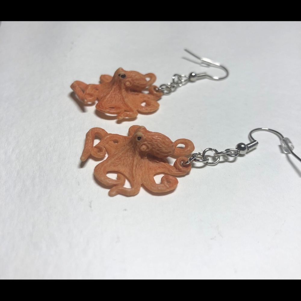 Octopus errings - Picture 3 of 3